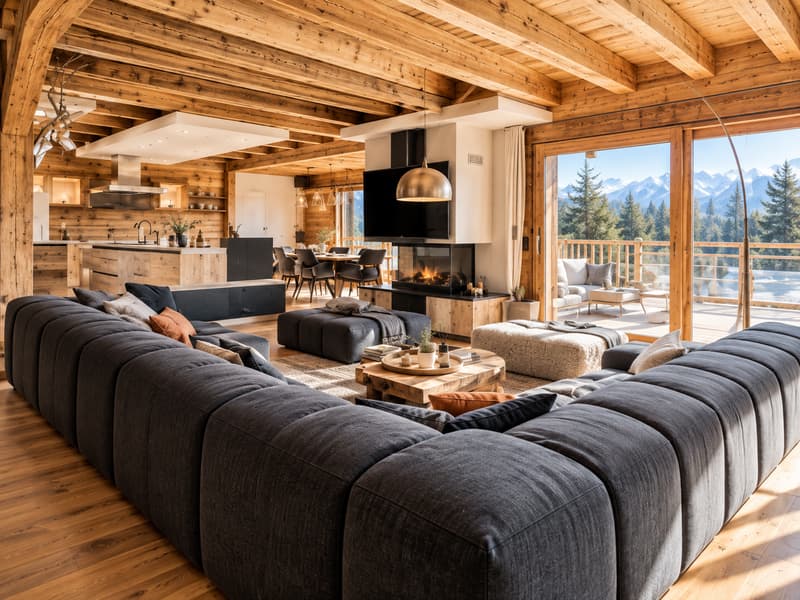 Magnifique chalet proche du centre de Crans-Montana (1)