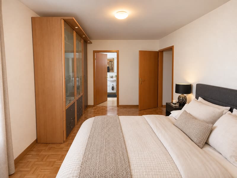 Magnifique appartement 5.5 pièces avec vue dégagée à Sierre (7)