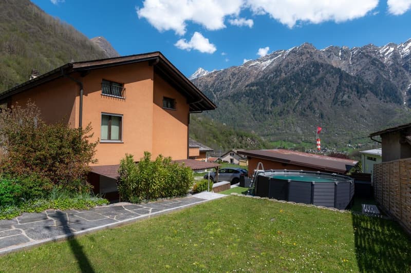 Spaziosa casa ad Olivone (7)