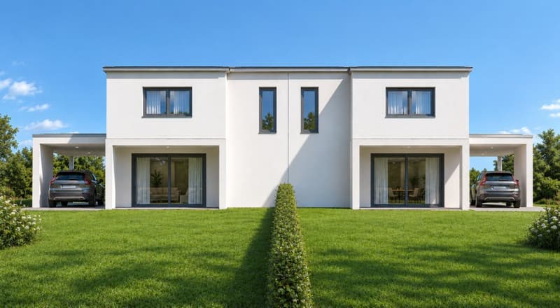 terreno con progetto approvato - splendide case unifamiliari a Camignolo (1)