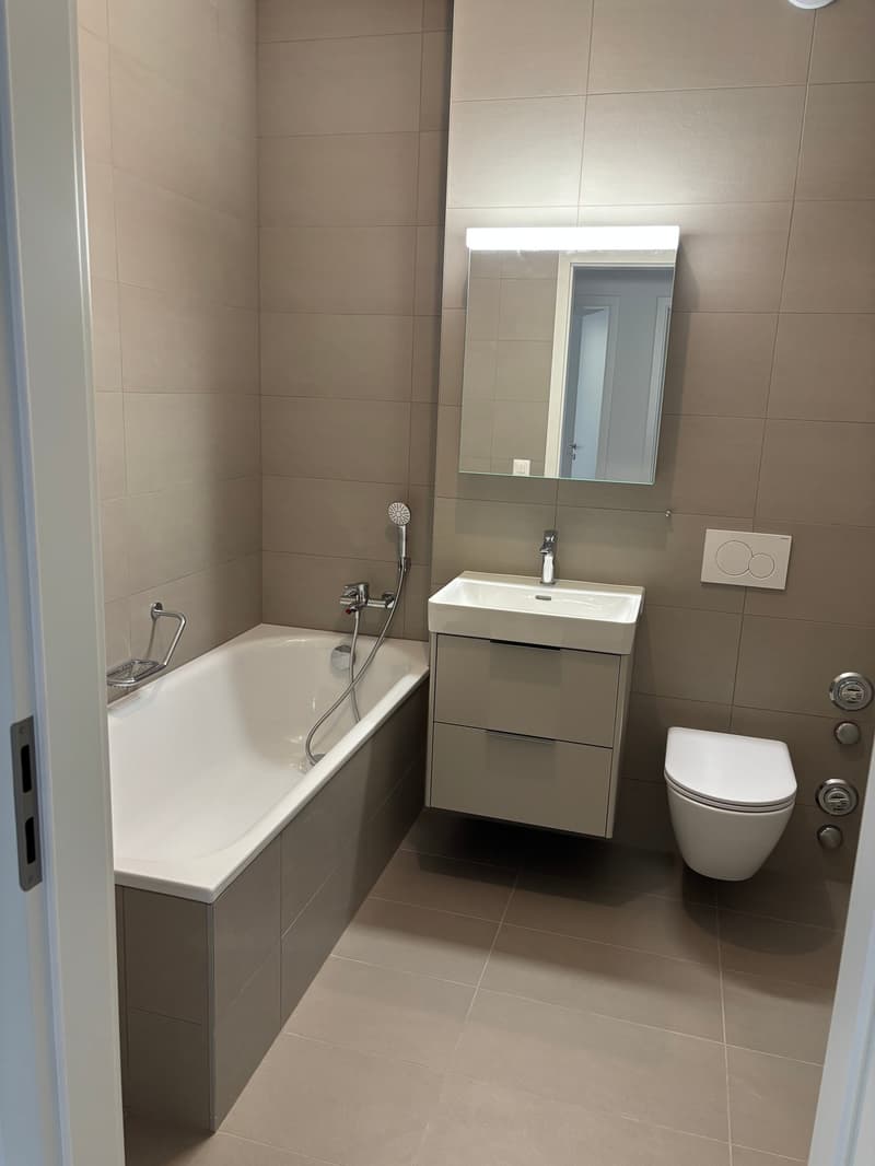 Appartement attique neuf 5 pièces 1er étage avec vue à Russin (6)