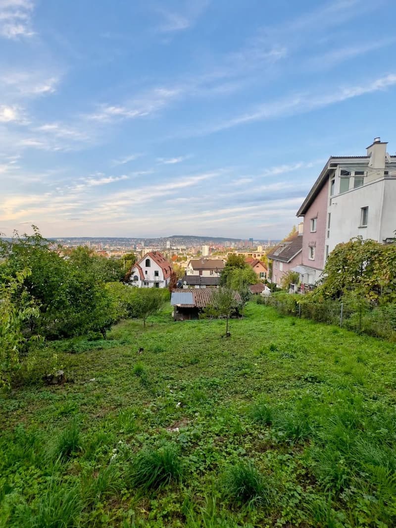 Bauland W2bII an sonniger Hanglage in Zürich kaufen (1)