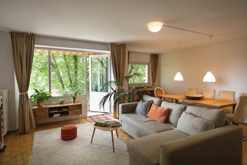 Zwischen Baumkronen und Rhein – 4.5 Zimmer auf ca. 120 m² (1)