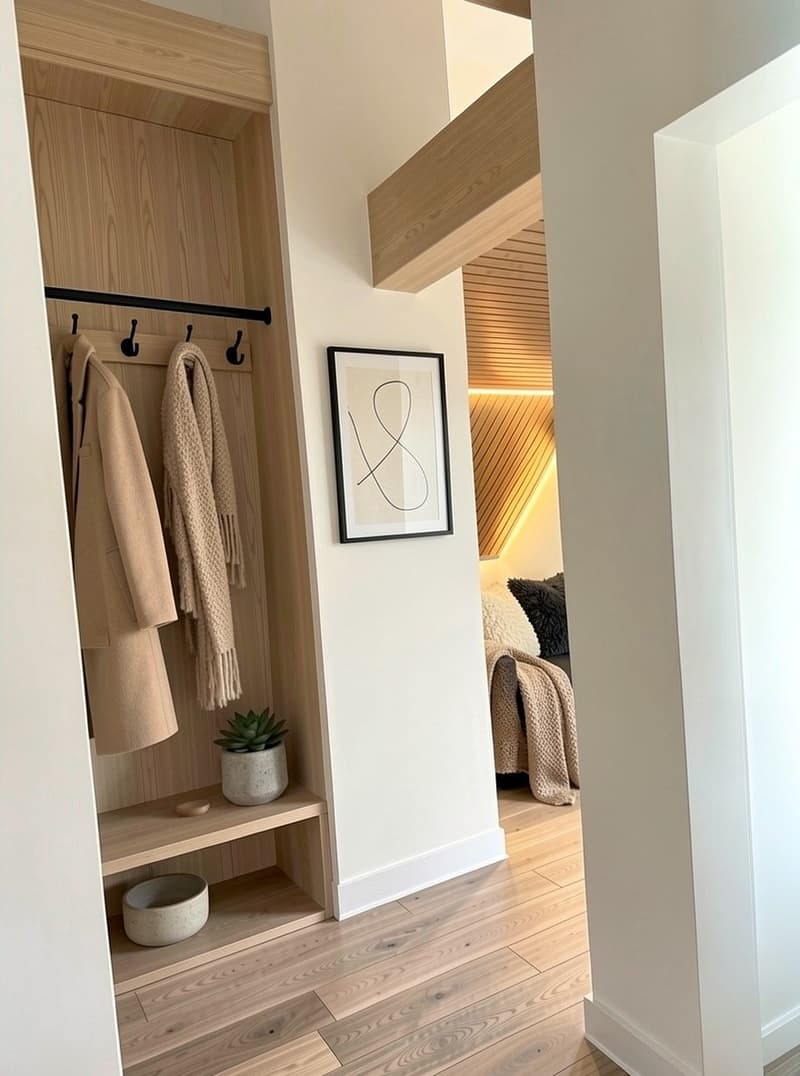 Vermietung auf Zeit: Erstbezug neue möbierte 1.5-Zimmer-Dachwohnung mit viel Holz und Balkon (5)