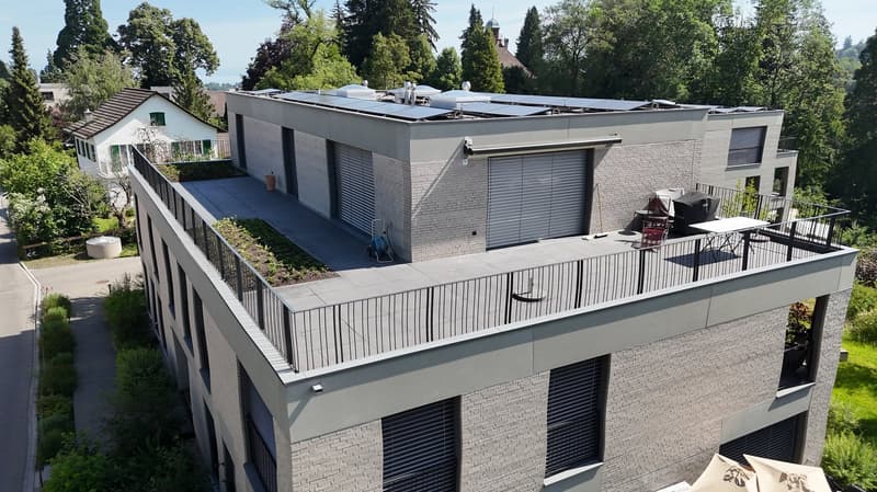Moderne 3.5-Zimmer-Attikawohnung mit unverbaubarem Blick (3)