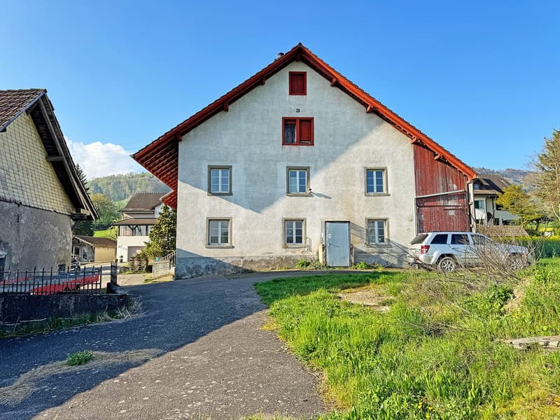 Wohnhaus mit Ökonomieteil und Nebengebäude (3)