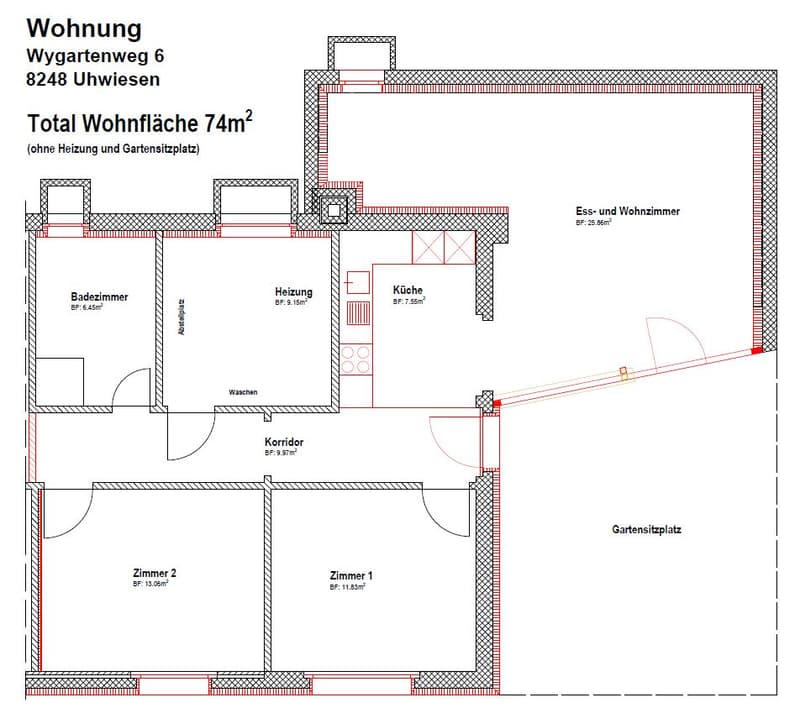 Schöne 3-Zimmer-Wohnung im ländlichen Uhwiesen (10)