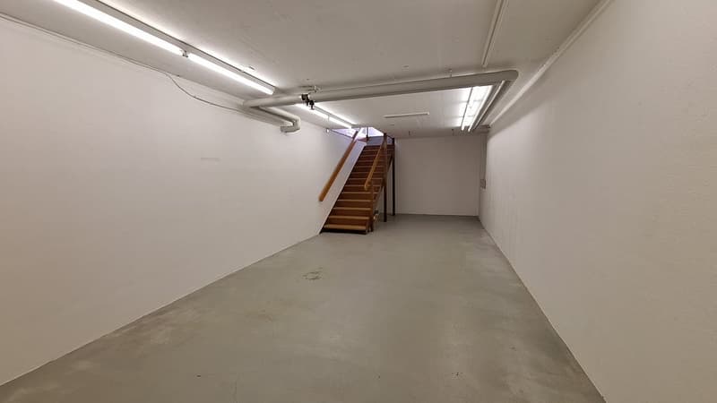 Lagerfläche im UG