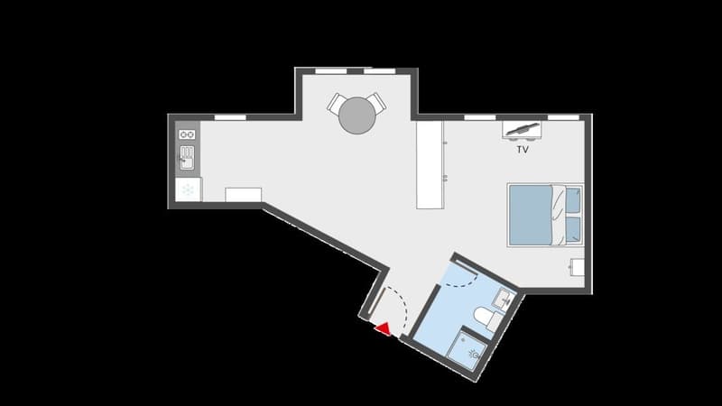Grundrissplan
