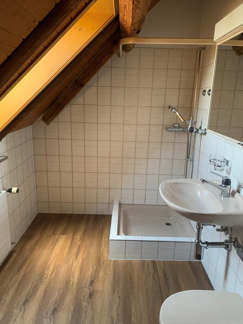 Badezimmer mit Dusche