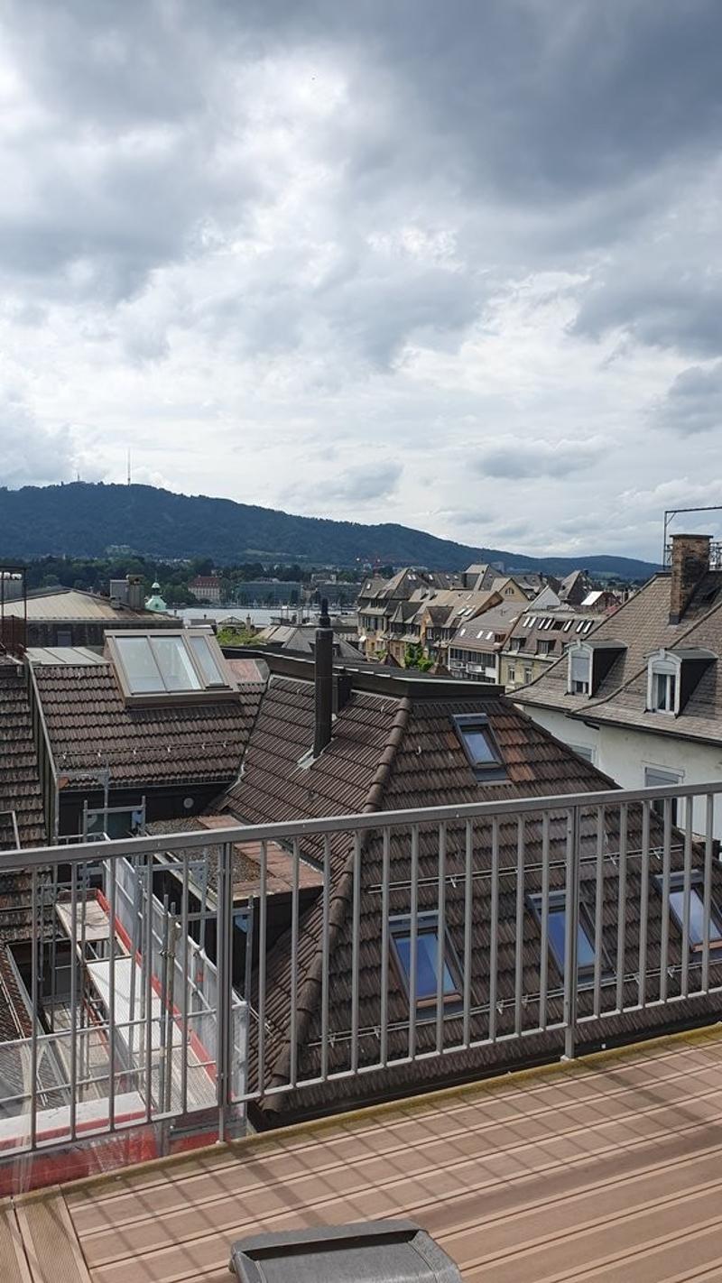 Ausblick Dachterrasse