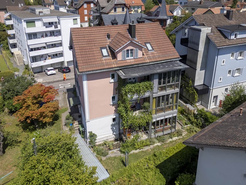 Luftaufnahme Garten