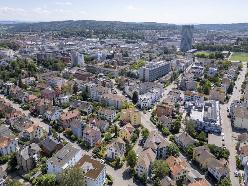 Luftaufnahme Quartier