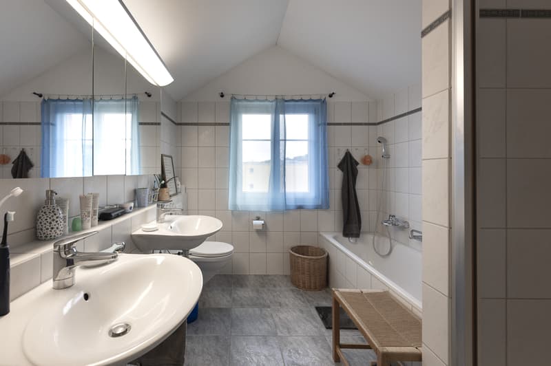 Bad/WC, Wohnung OG-DG