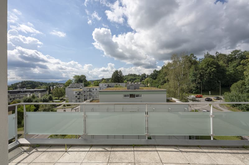 Terrasse im Galeriegeschoss