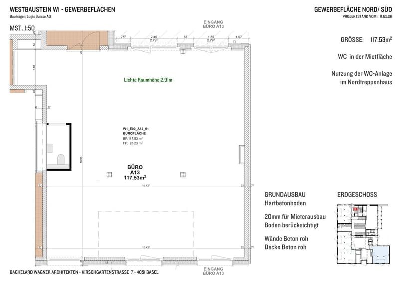 Grundriss 117 m²