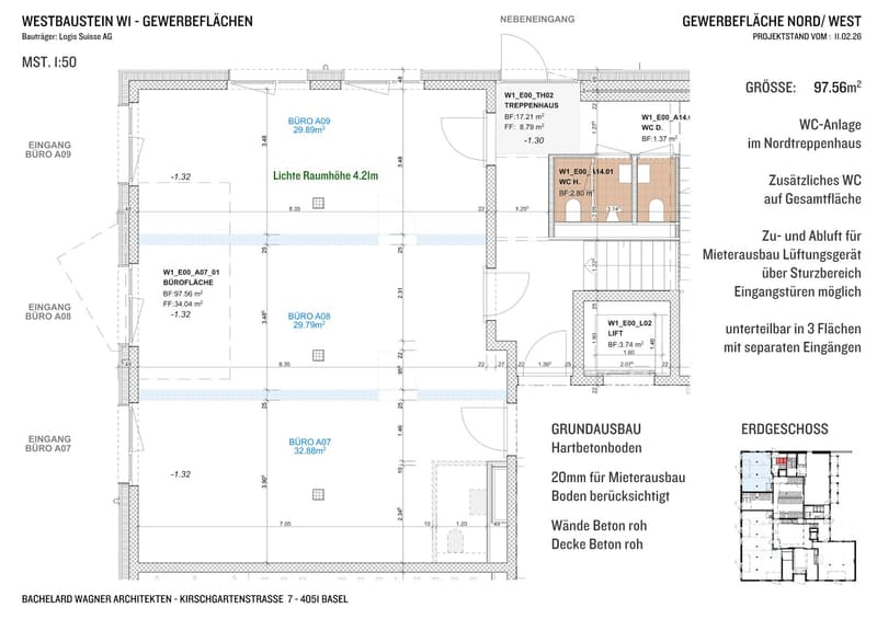 Grundriss 98 m²