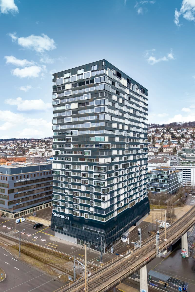 Skyline Living über Zürich - Wohnen im 18. Obergeschoss (2)