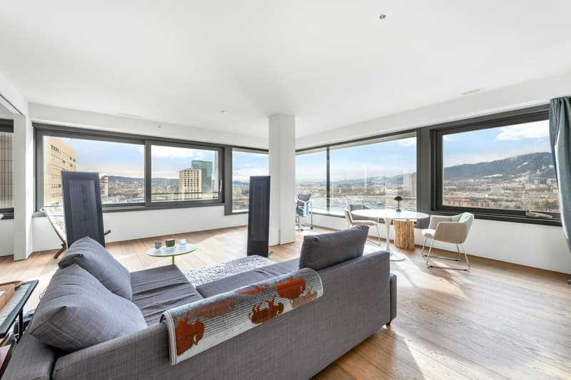 Skyline Living über Zürich - Wohnen im 18. Obergeschoss (5)