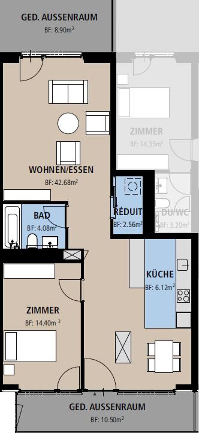 2.5 Zimmerwohnung in Spreitenbach (7)