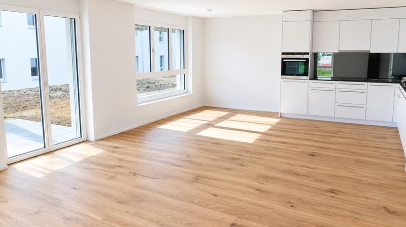 Helle 4.5-Zimmerwohnung an ruhiger Lage in Gals (2)