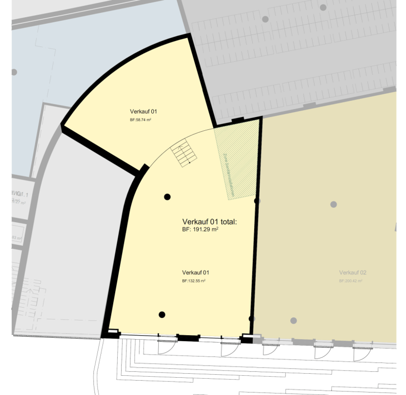 Votre surface de vente au rez-de-chaussée - emménagez et démarrez! (3)