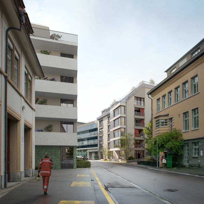 Espaces commerciaux polyvalents au 9, Baumackerstrasse à Zurich Oerlikon (3)