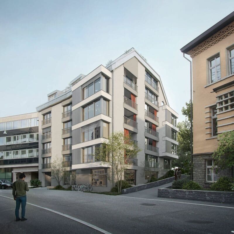 Espaces commerciaux polyvalents au 9, Baumackerstrasse à Zurich Oerlikon (2)
