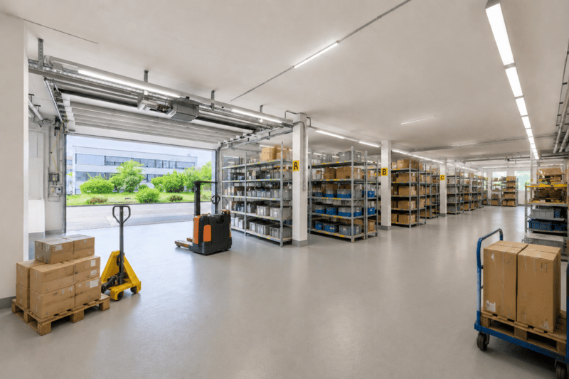 Befahrbare Lager- und Werkstattfläche mit Rolltor (7)