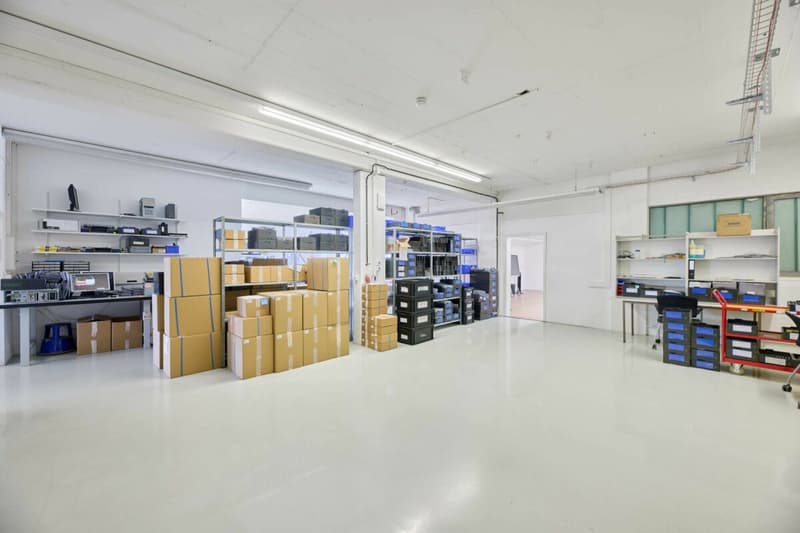 Arbeitsfläche mit 3.10m Raumhöhe (EG-Raum 0.21)