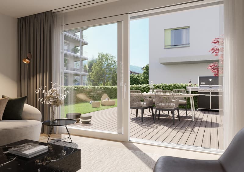 Exklusives 5.5-Zimmer Doppeleinfamilienhaus in Zug (2)
