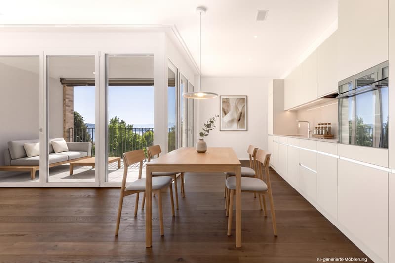 3.5 Zimmerwohnung in Au Wädenswil (4)