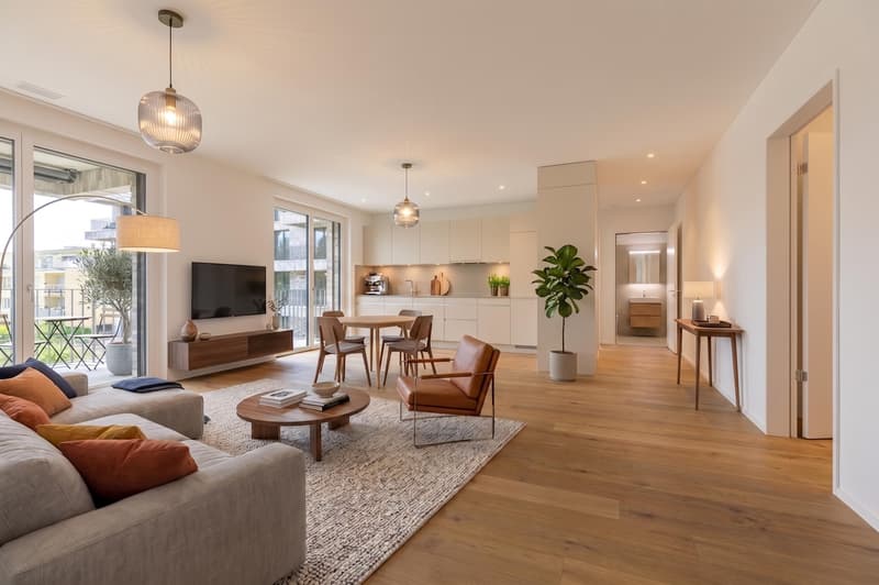 Neubauprojekt AuPark- exklusive 4.5 Zimmer-Eigentumswohnungen (3)