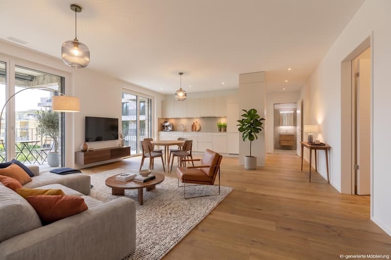 Neubauprojekt AuPark- exklusive 4.5 Zimmer-Eigentumswohnungen (1)