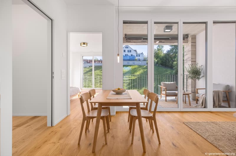 4.5 Zimmerwohnung in Au Wädenswil (4)