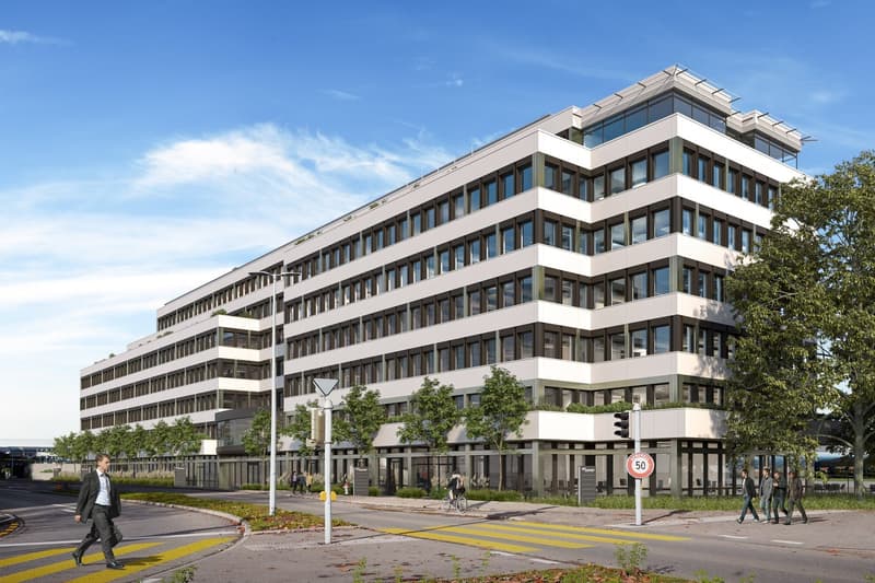 250 - 8'000 m² ausgebaute Büroflächen an attraktivem Standort (1)