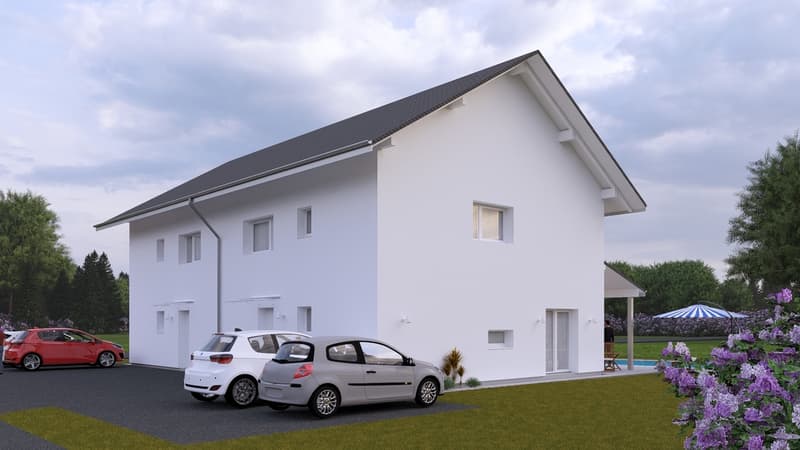 Villa familiale neuve de 5 pces à Champtauroz / VD (3)