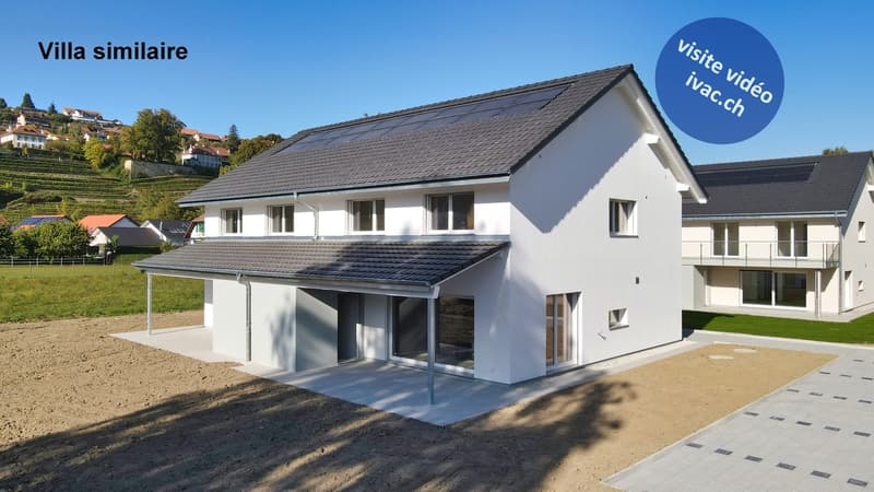 Villa familiale neuve de 5 pces à Champtauroz / VD (6)