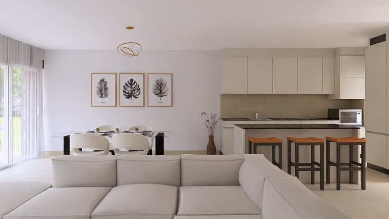 Villas familiales de 5.5 pces avec vue sur le lac à Meyriez / FR (4)