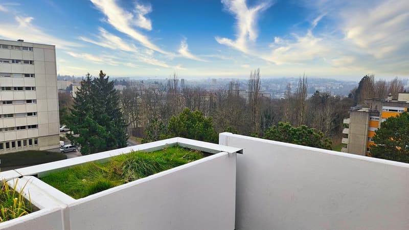 Appartement attique 4.5 p. avec colonne de lavage + balcon à Fribourg (11)