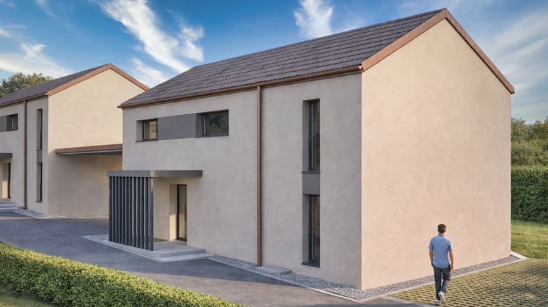 2 villas familiales neuves à Vesin (Cugy) / FR (4)