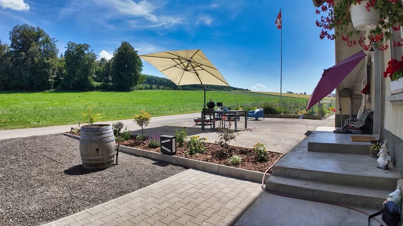 Terrasse - places de parc