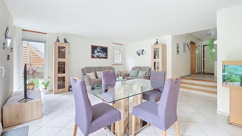 Séjour / salle à manger - rez inférieur