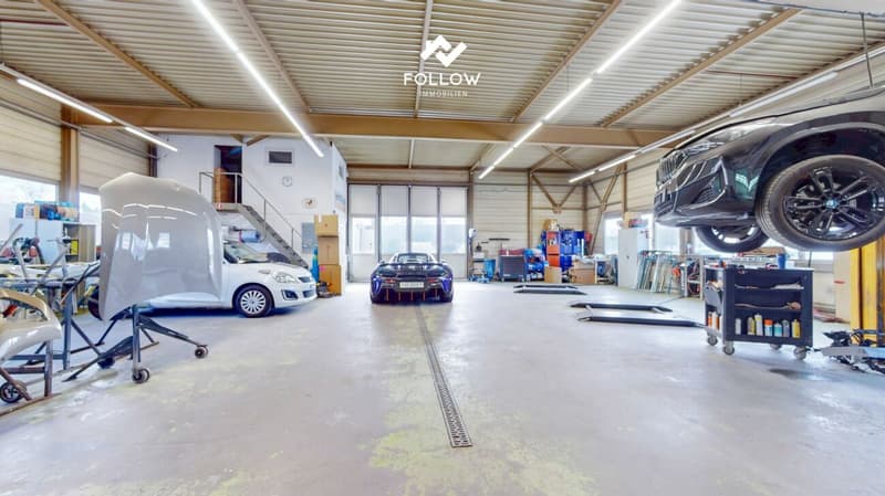 Qui la tua azienda cresce: Funzionale hall commerciale con ampia area esterna (5)