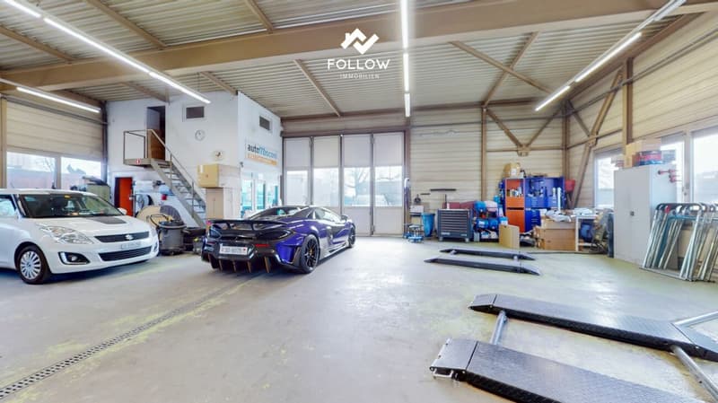 Qui la tua azienda cresce: Funzionale hall commerciale con ampia area esterna (6)