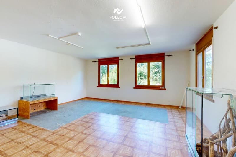 Ein Zuhause für Mensch und Tier - 7.5 Zimmer, Einliegerwohnung und Nebengebäude (17)