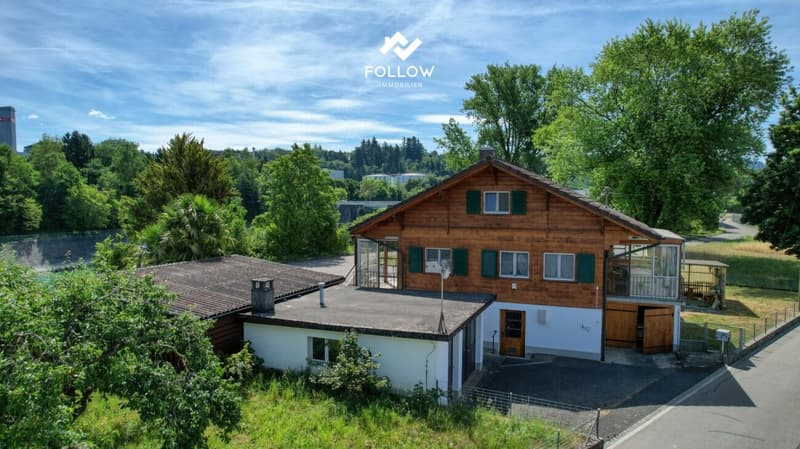 Liebhaberobjekt an absoluter Premiumlage: Chalet mit grossem Grundstück direkt an der Aare (13)