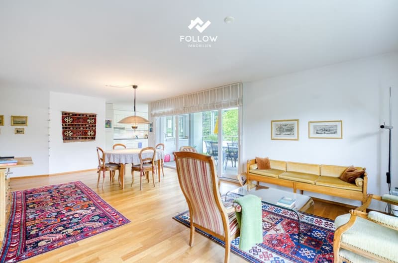 Idylle trifft auf Eleganz: Grosszügige 4.5-Zimmer-Wohnung an schöner Grünlage (9)