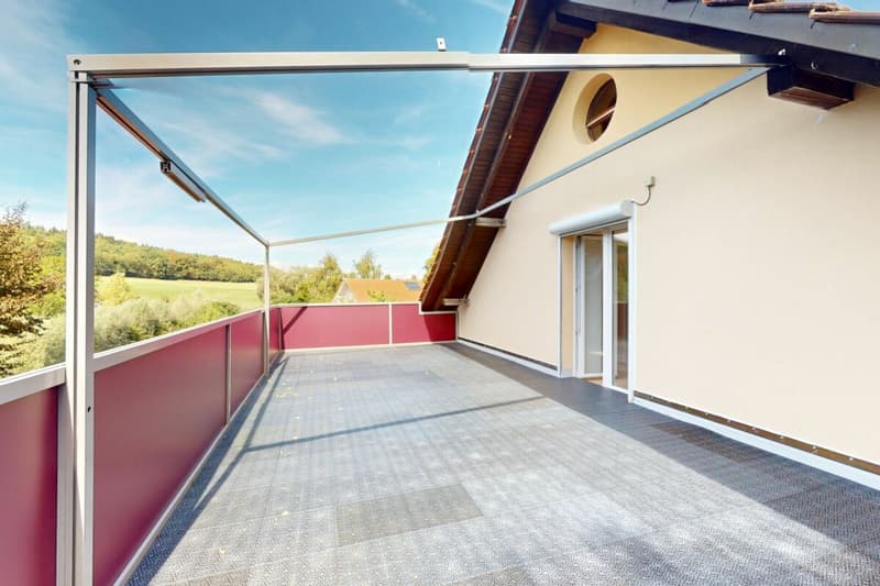 aussergewöhnliche 3,5-Zimmer-Wohnung mit viel Charme und 2 Terrassen (14)