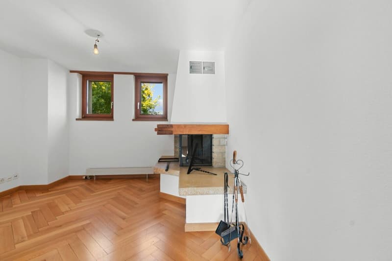 Maisonettewohnung mit Cheminée, Gartensitzplatz und 2 Aussenparkplätzen! (6)